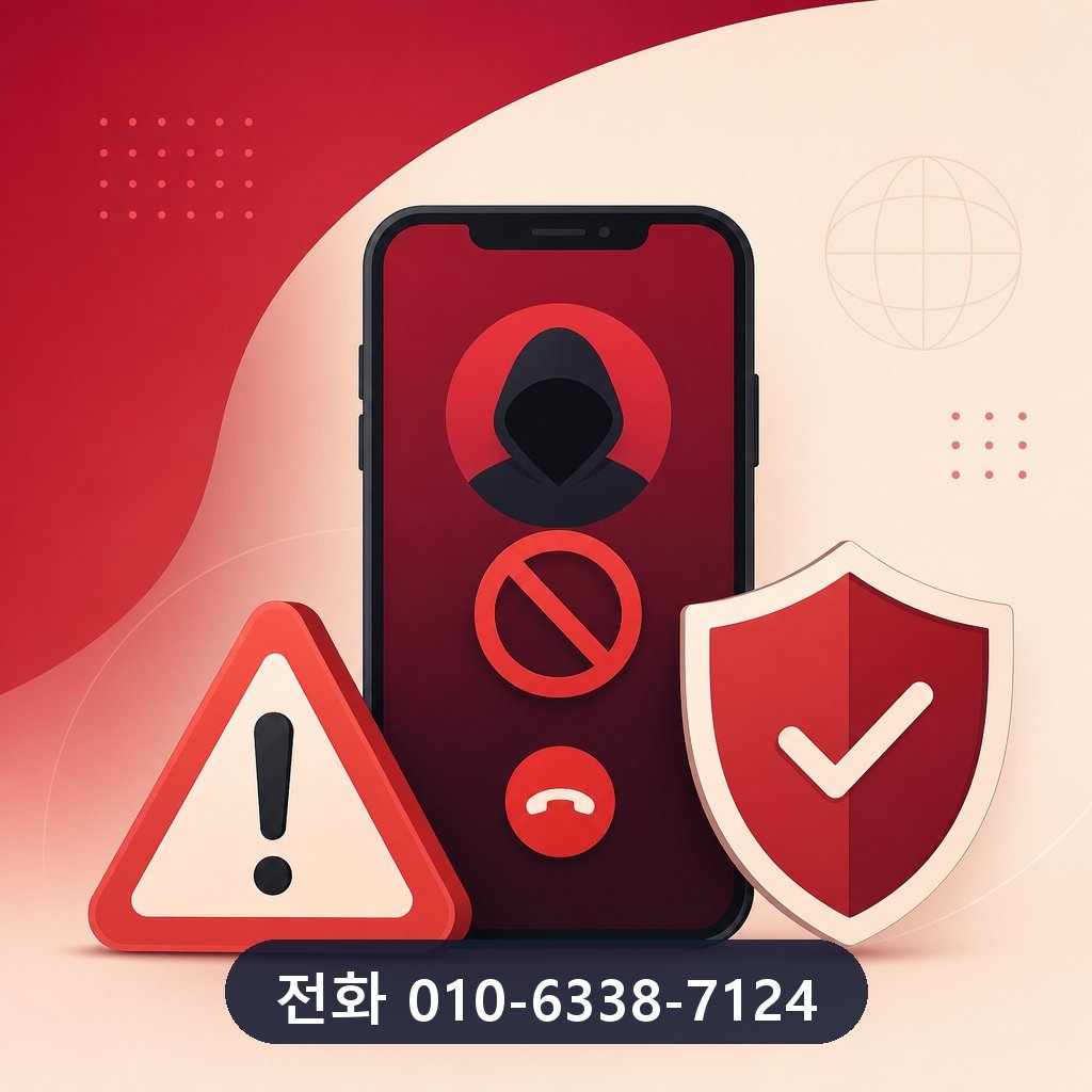 신용카드 현금 서비스 피해 예방 주의사항 이미지 · 문의 010-6338-7124